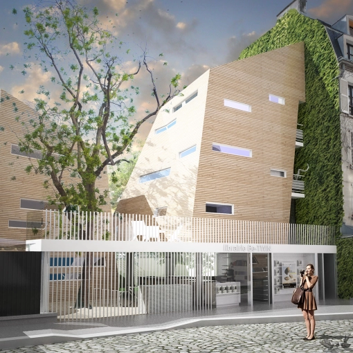 Maison de ville, Étude de faisabilité, Moderne