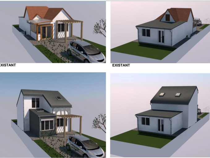 Building Upgrades, Vertical expension, Single-Family Homes, Renovation, Interior Architecture & Design, Extension, Restoration, Energy renovation, Attic, Design / Plans, Building permits, Consulting
