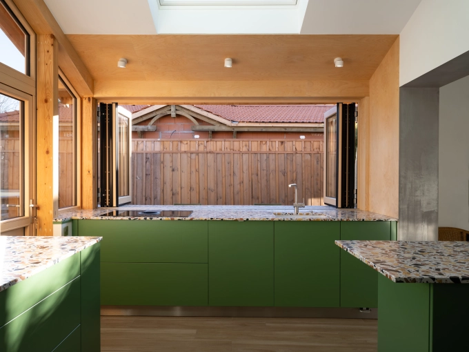 Maison passive / écologique, Extension, Contemporain, Japonais, Minimaliste