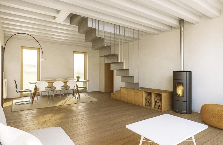 Maison individuelle, Maison passive / écologique, Rénovation, Réhabilitation, Villa, Contemporain, Ancien