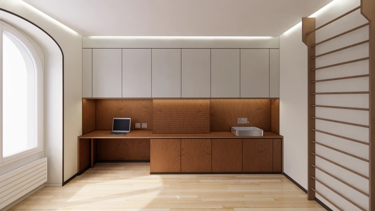 Bâtiment professionnel, Architecture d’intérieur, Contemporain