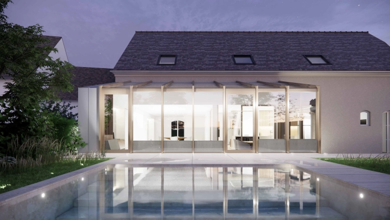Maison individuelle, Extension, Contemporain