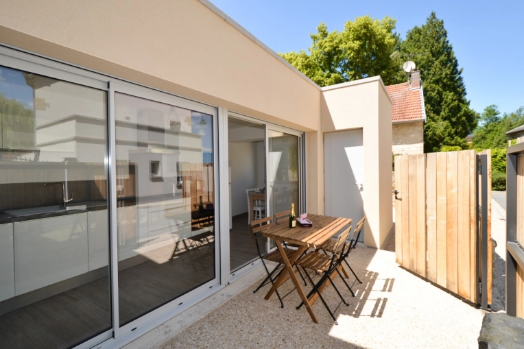 Maison de campagne, Extension, Contemporain
