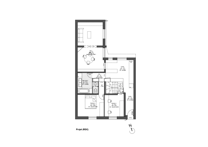Single-Family Homes, Renovation, contemporary, Classic