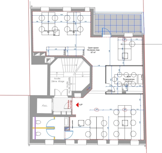 Offices, Renovation, contemporary