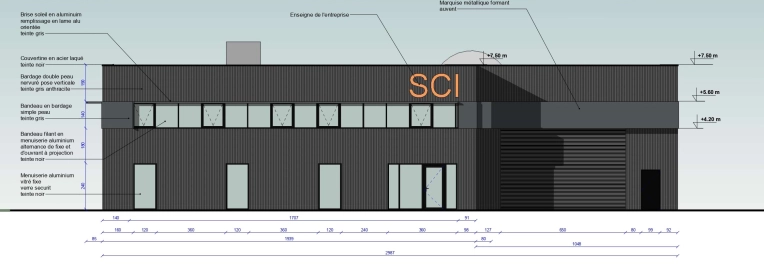 Industrial Buildings, New Build, contemporary