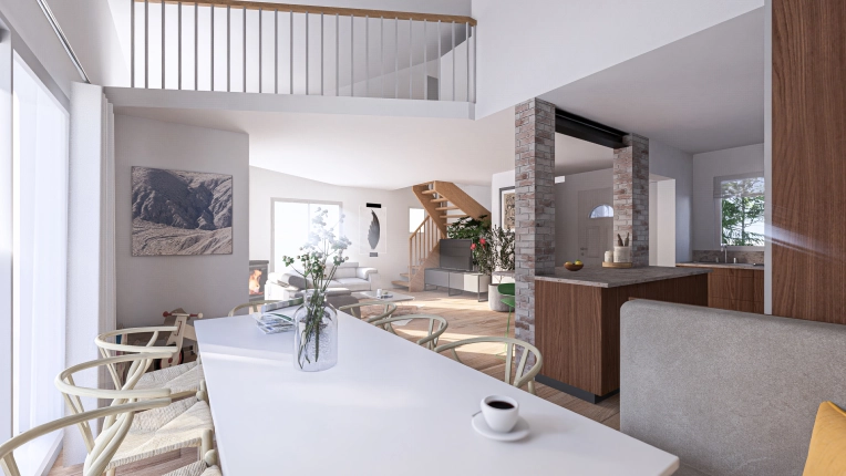 Single-Family Homes, Renovation, contemporary