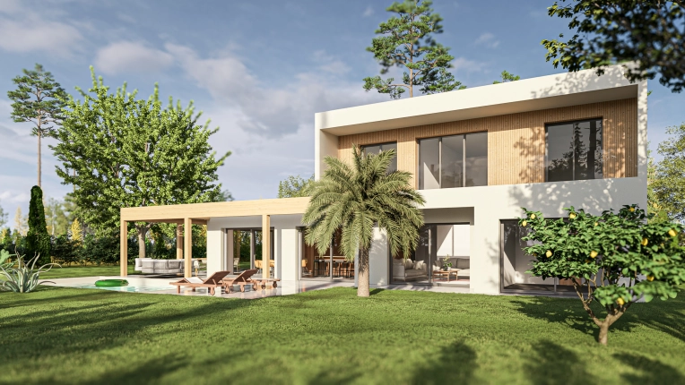 Landscape Architecture, Single-Family Homes, Futuristic