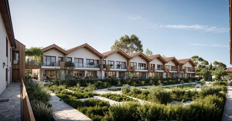 Maison passive / écologique, Résidentiel collectif, Bâtiment accueillant du public (ERP), Construction neuve, Contemporain