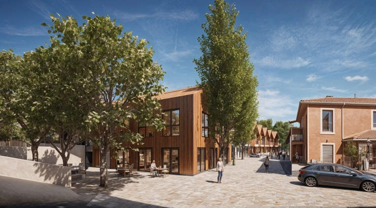 Maison passive / écologique, Résidentiel collectif, Bâtiment accueillant du public (ERP), Construction neuve, Contemporain