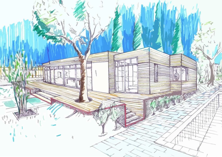 Mise aux normes, Jardin, Maison individuelle, Maison passive / écologique, Chalet / Maison en bois, Rénovation, Construction neuve, Plan, Permis de construire