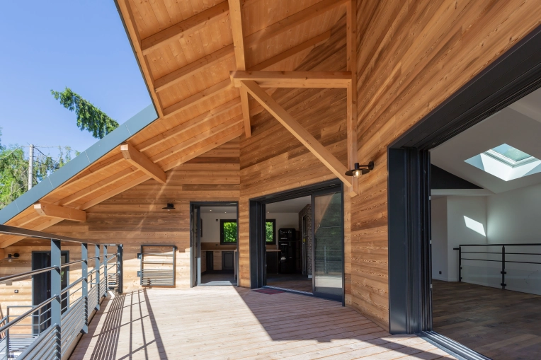 Maison individuelle, Construction neuve, Contemporain