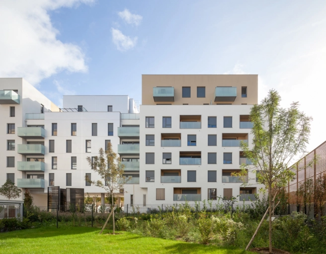 Résidentiel collectif, Construction neuve, Moderne
