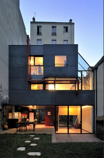 Maison individuelle, Construction neuve, Futuriste