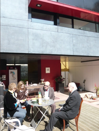 Maison individuelle, Construction neuve, Futuriste