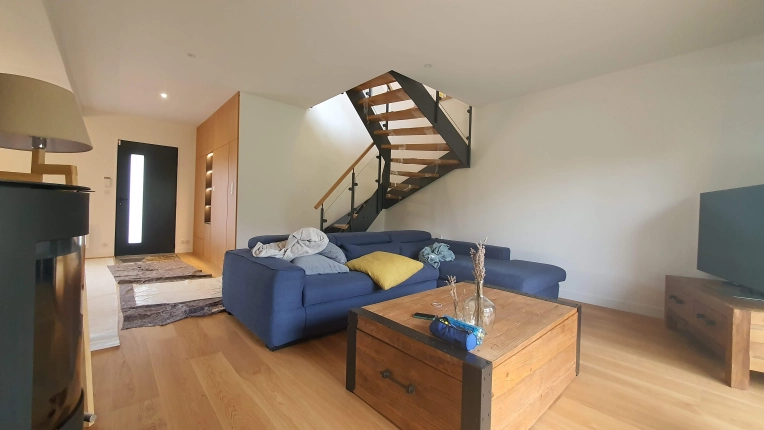 Surélévation, Maison individuelle, Rénovation, Maison de campagne, Rénovation énergétique, Contemporain, Moderne, Minimaliste