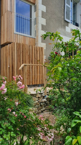 Jardin, Maison individuelle, Maison de ville, Rénovation énergétique, Moderne, Minimaliste