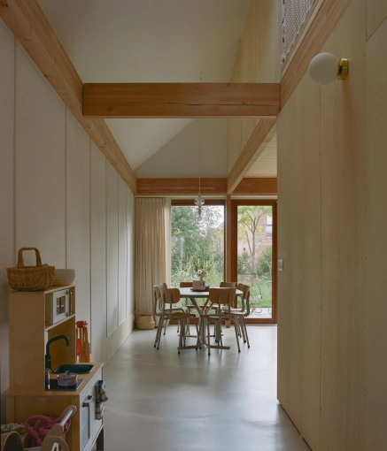 Maison individuelle, Maison passive / écologique, Maison de campagne, Construction neuve, Contemporain