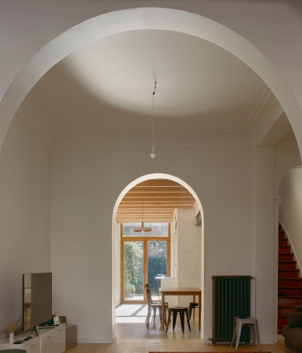 Rénovation, Maison de ville, Rénovation énergétique, Contemporain, Historique