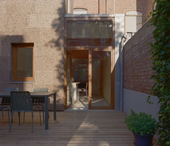 Rénovation, Maison de ville, Rénovation énergétique, Contemporain, Historique