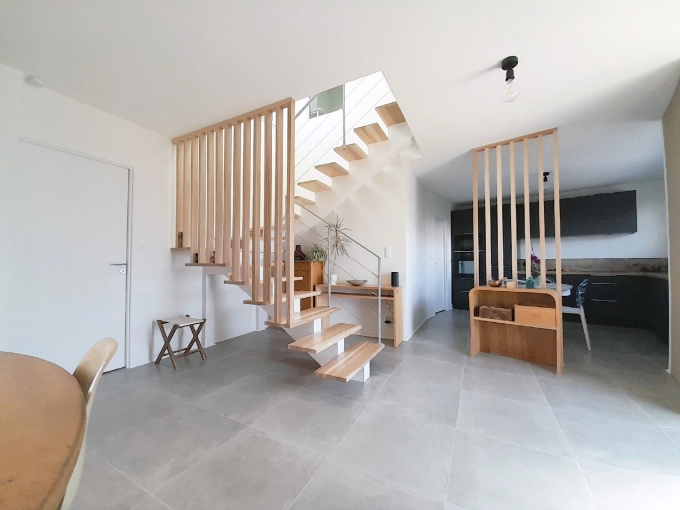 Maison individuelle, Maison de ville, Architecture d’intérieur, Construction neuve, Contemporain, Moderne