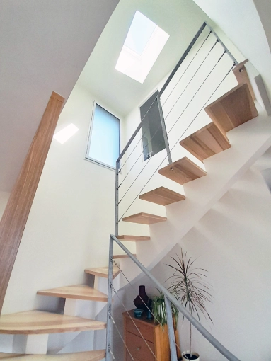Maison individuelle, Maison de ville, Architecture d’intérieur, Construction neuve, Contemporain, Moderne