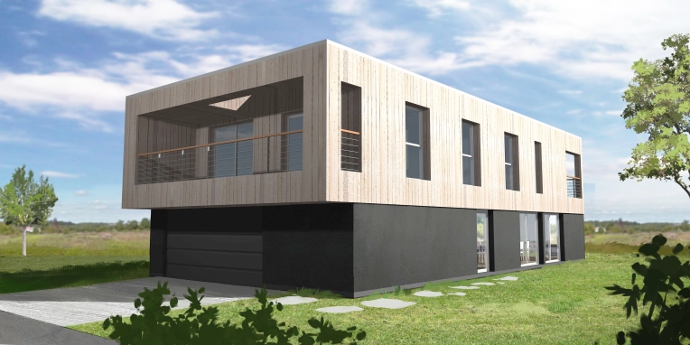 Maison individuelle, Maison de ville, Maison de campagne, Construction neuve, Étude de faisabilité, Villa, Contemporain, Moderne