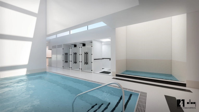Mise aux normes, Bâtiment accueillant du public (ERP), Rénovation, Architecture d’intérieur, Futuriste, Contemporain, Moderne