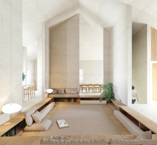 Transformation, Maison individuelle, Rénovation, Réhabilitation, Contemporain, Minimaliste