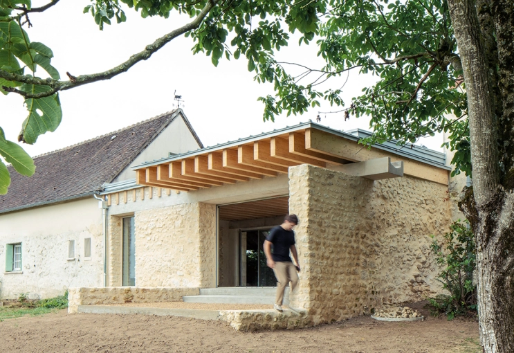Transformation, Maison individuelle, Rénovation, Maison de campagne, Réhabilitation, Plan, Permis de construire, Suivi de chantier
