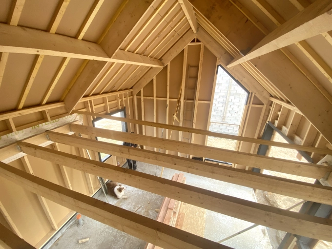 Chalet / Maison en bois, Construction neuve, Minimaliste