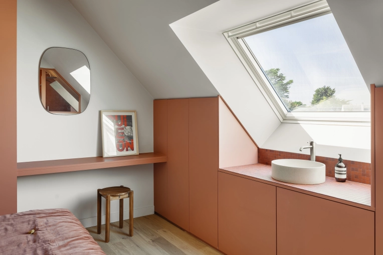 Maison de campagne, Extension, Moderne
