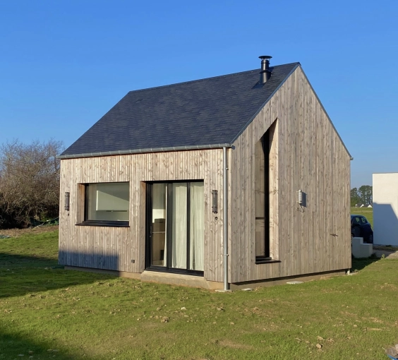 Maison passive / écologique, Chalet / Maison en bois, Maison de campagne, Construction neuve, Plan, Permis de construire, Suivi de chantier