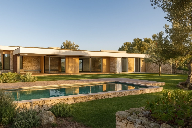 Single-Family Homes, Passive House / Eco-friendly, New Build, Modern