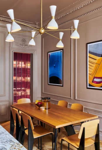Appartement, Rénovation, Architecture d’intérieur, Vintage, Contemporain