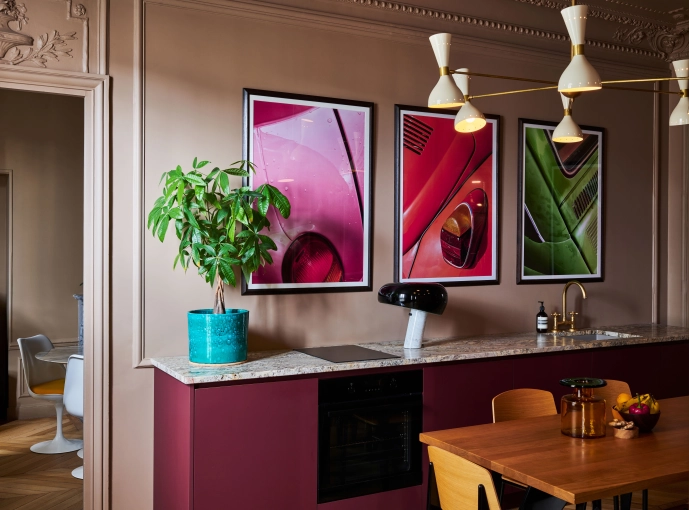 Appartement, Rénovation, Architecture d’intérieur, Vintage, Contemporain