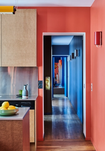 Appartement, Rénovation, Architecture d’intérieur, Vintage, Contemporain, Moderne