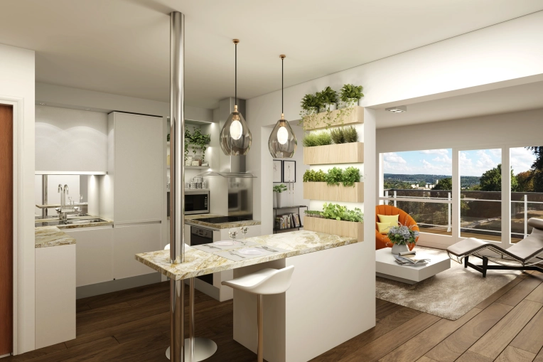 Appartement, Bâtiment professionnel, Rénovation, Construction neuve, Contemporain