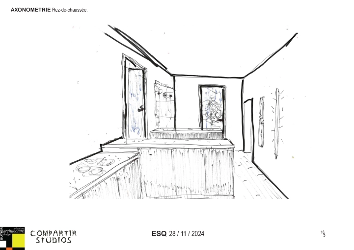 Maison individuelle, Réhabilitation, Contemporain