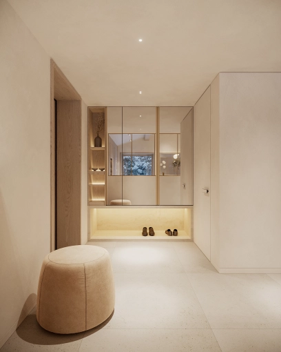 Maison individuelle, Rénovation, Maison de campagne, Contemporain