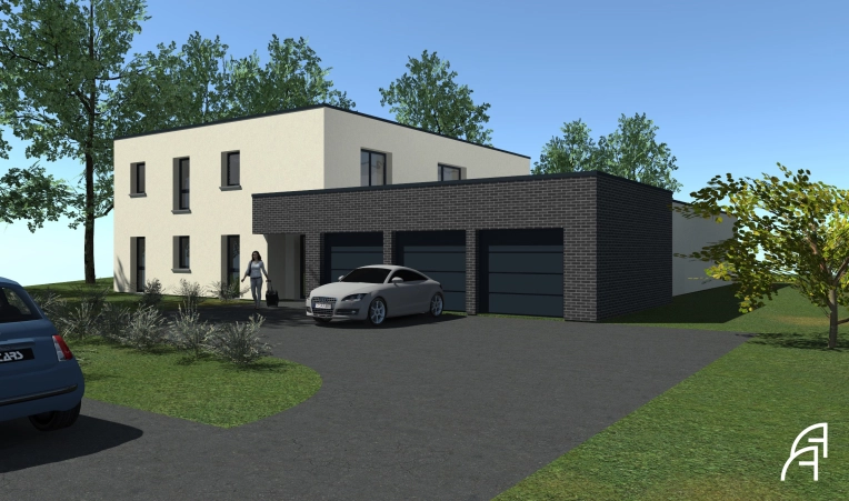 Maison individuelle, Construction neuve