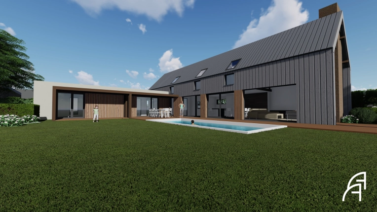Maison individuelle, Construction neuve