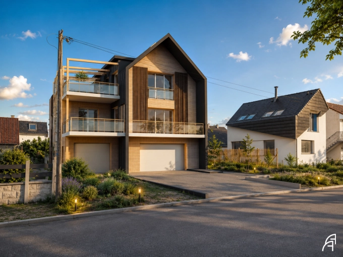 Maison individuelle, Maison passive / écologique, Construction neuve, Permis de construire