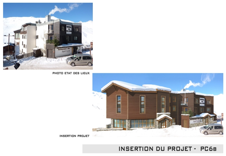 Hotels - Restaurants, Extension, Building permits