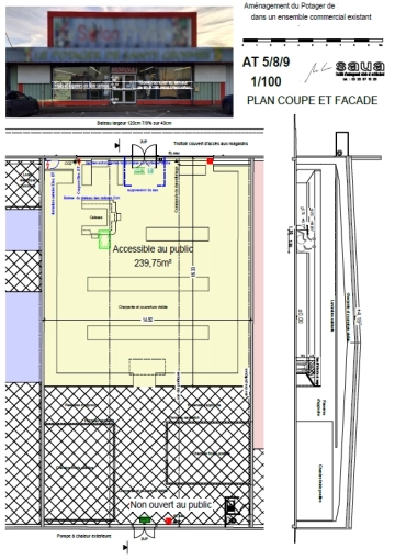 Mise aux normes, Commerce, Contemporain, Minimaliste