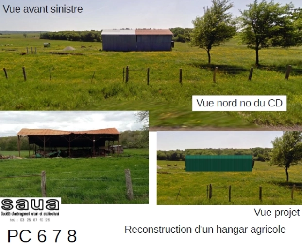 Bâtiment agricole, Construction neuve, Traditionnel