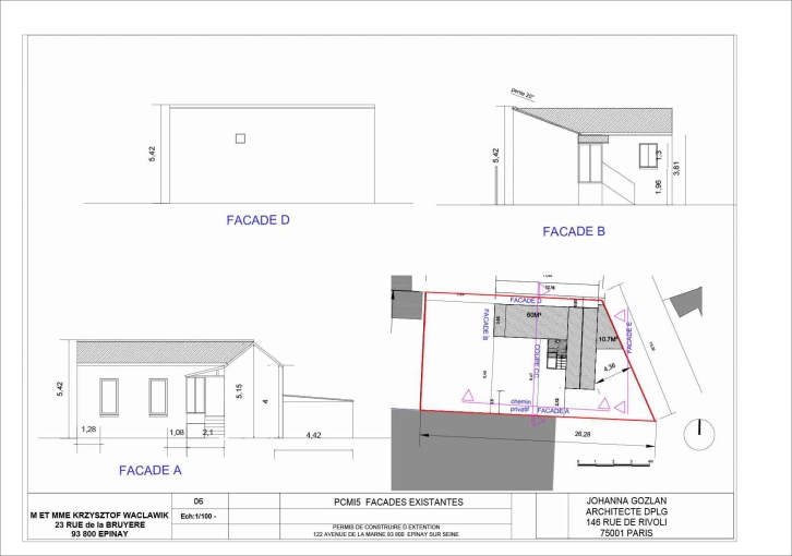 Single-Family Homes, Extension, Building permits