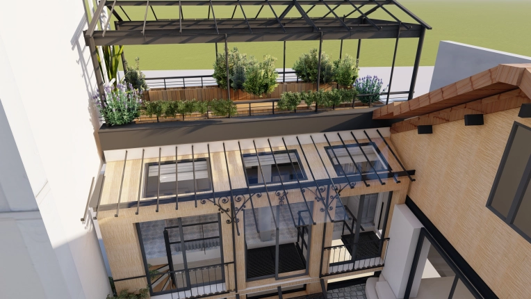 Surélévation, Maison individuelle, Rénovation, Maison de ville, Maison de campagne, Architecture d’intérieur