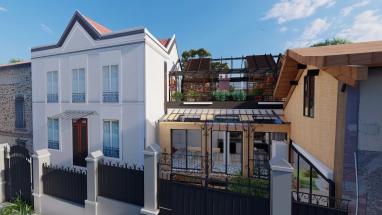 Conversion, Vertical expension, Patios & Terraces, Single-Family Homes, Passive House / Eco-friendly, Exterior, Renovation, Townhouses, Extension, Restoration, contemporary, Modern, Traditional, historical