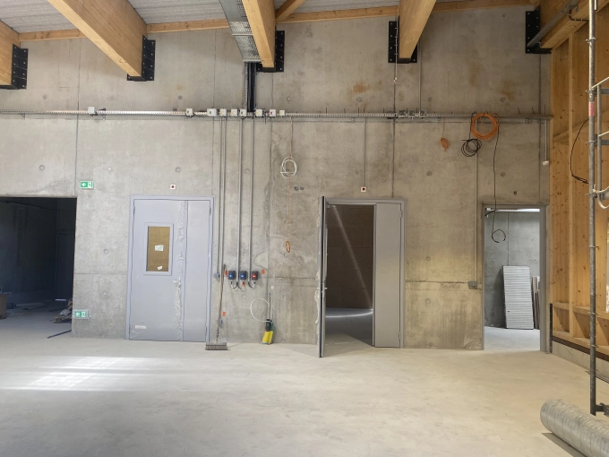 Extérieur, Bureau, Hangar, Bâtiment industriel, Construction neuve, Contemporain